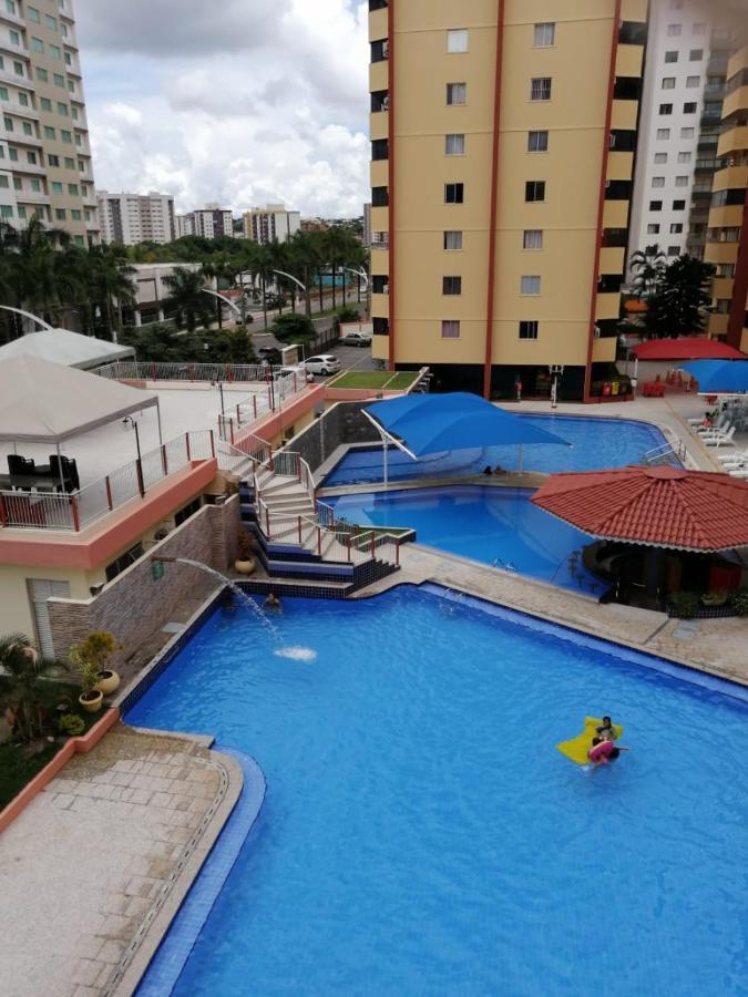 Caldas Novas - Go - Apartamento Parque Das Aguas Quentes Bloco 1 - Em Frente Clube Prive 外观 照片