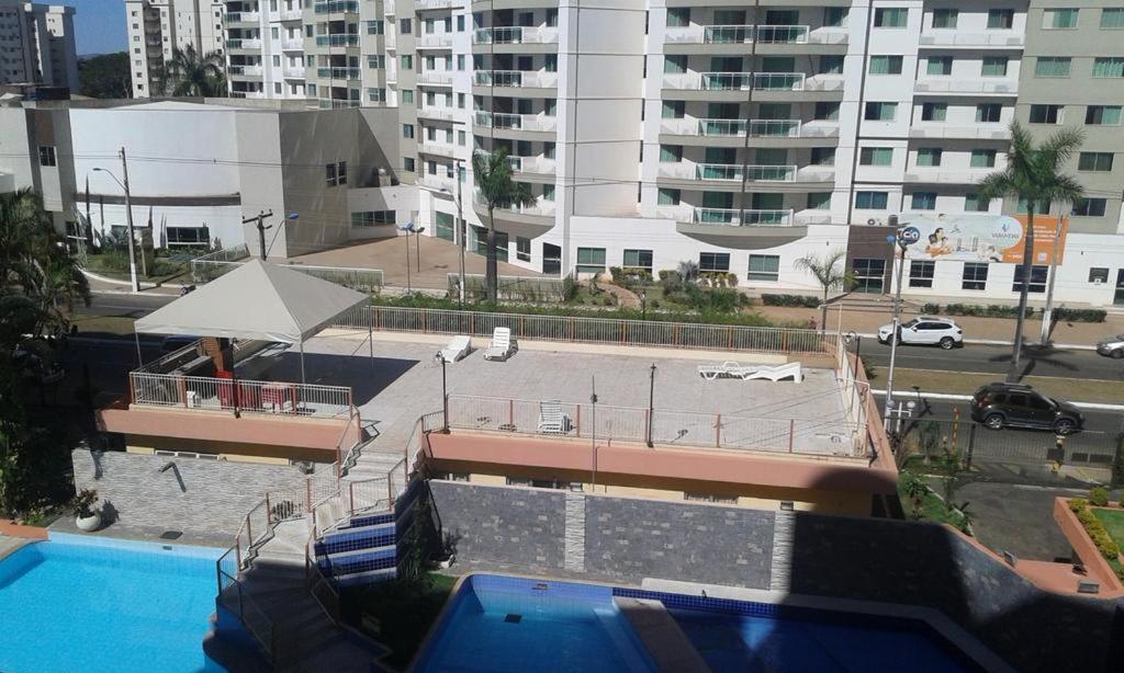 Caldas Novas - Go - Apartamento Parque Das Aguas Quentes Bloco 1 - Em Frente Clube Prive 外观 照片